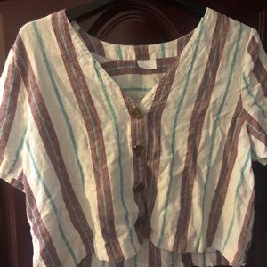 Flowy Linen tee